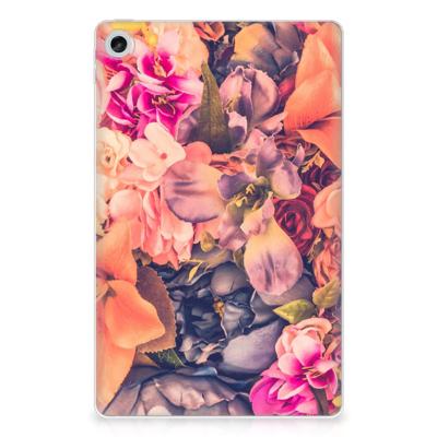 Lenovo Tab M10 Plus (3e generatie) | Siliconen hoesje | Bosje Bloemen