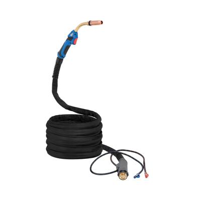 MIG MAG-zaklamp - MIG500 - 5 m x 16 mm² - 500A CO2/450A MIX - Waterkoeling