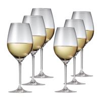 Voordeelset van 6x witte wijnglazen 320 ml en 6x rode wijnglazen 530 ml