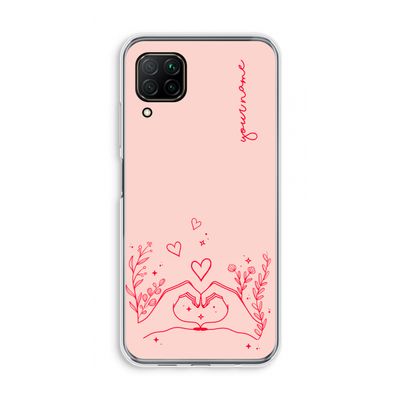 Love is in the air: Huawei P40 Lite Transparant Hoesje