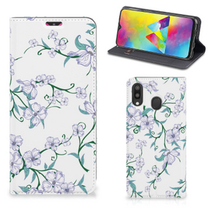 Samsung Galaxy M20 Uniek Smart Cover Blossom White