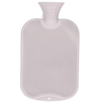Warmwater kruik - 2 liter - grijs - winter kruiken