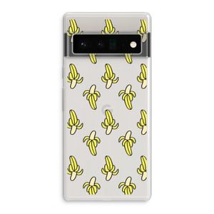 Bananas: Google Pixel 6 Pro Transparant Hoesje
