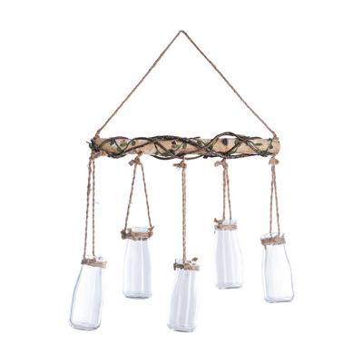 Ophangdecoratie Atmosphera Vaas Decoratief Jute (44,5 x 40,5 x 6 cm)