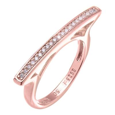 Dames ring Folli Follie 3R17S012RC - Maat: 14