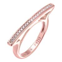 Dames ring Folli Follie 3R17S012RC - Maat: 14