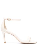 Stuart Weitzman sandales Nudistcurve 75 mm - Blanc - thumbnail