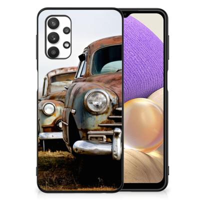 Samsung Galaxy A32 5G Silicone Back Case Vintage Auto