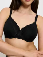 BH Ladyform Soft W X - Minimizer Bh - Bh voor kleinere borsten - Zwart - Stevige bh