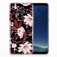 Smartphone hoesje Samsung Galaxy S8 Plus Watercolor Flowers