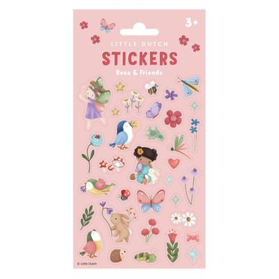 Little Dutch stickers rosa & friends, 10st.