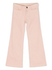 Bonpoint Junon corduroy flared trousers - Rose