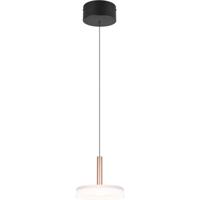LED Hanglamp Trion Lester - 10W - Warm Wit 3000K - Dimbaar - Metaal Koffie