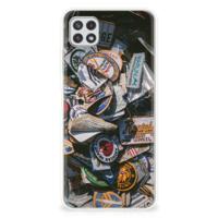 Samsung Galaxy A22 5G | Siliconen hoesje | met foto Badges