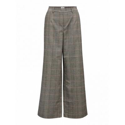 Object - Grijs | Dames | Broek | Grijs | 34 | regular | Kamst mode