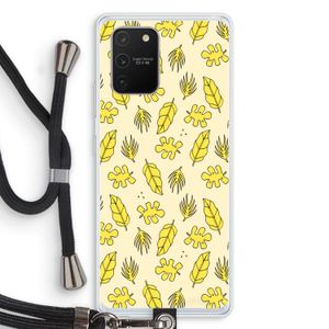 Herfst: Samsung Galaxy S10 Lite Transparant Hoesje met koord