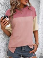 Color Block Casual Cotton Shirt