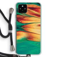 Green Inferno: Pixel 5a 5G Transparant Hoesje met koord