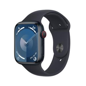 Apple Watch Series 9 45 mm Digitaal 396 x 484 Pixels Touchscreen 4G Zwart Wifi GPS