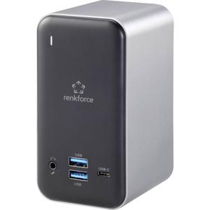 Renkforce RF-DKS-650 USB-C dockingstation Geschikt voor merk (dockingstation): Universeel Incl. laadfunctie