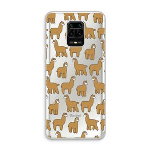 Alpacas: Xiaomi Redmi Note 10 Lite Transparant Hoesje