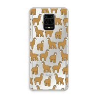 Alpacas: Xiaomi Redmi Note 10 Lite Transparant Hoesje