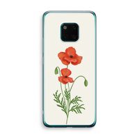 Red poppy: Huawei Mate 20 Pro Transparant Hoesje