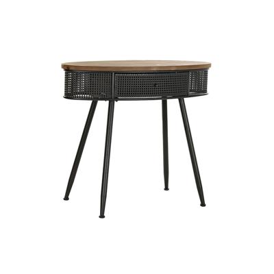 Wandtafel DKD Home Decor 90,5 x 39 x 78 cm Spar Zwart Metaal Bruin