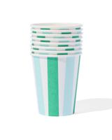 HEMA Bekers Blauw 8 Stuks HEMA Bekers Blauw 8 Stuks