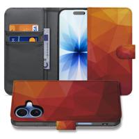 Polygon Red Hoesje Voor iPhone 17 | Book Case