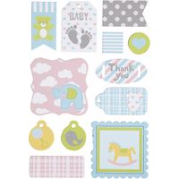 Happy Moments Labels baby 20 50 mm 12 stuks - thumbnail