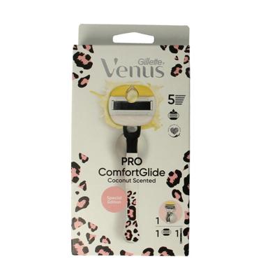 Comfortglide coconut modular leopard razor