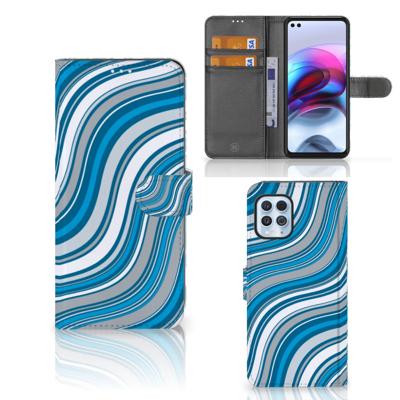 Motorola Moto G100 | Telefoon Hoesje | Waves Blue