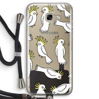 Papegaai: Samsung Galaxy A5 (2017) Transparant Hoesje met koord
