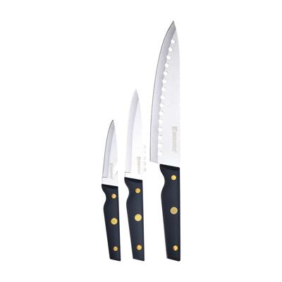 Messen Set Bergner Pro Reeco BG41026DBL Roestvrij staal ABS 3 Onderdelen