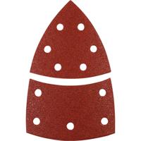 kwb 496124 Deltaschuurpapier Korrelgrootte (num) 240 (l x b) 62, 93 mm, mm x 100 mm 5 stuk(s)