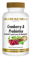 Golden Naturals Cranberry & Probiotica Capsules - thumbnail