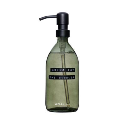 Wellmark Handzeep - dark amber - zwart glas - zwarte pomp - 500ml 8720828222256