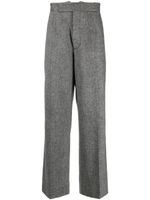 Vivienne Westwood pantalon Humphrey en laine vierge mélangée - Noir