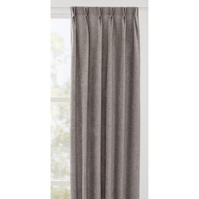 Leen Bakker - Gordijnstof Steven - Polyester - Grijs - B140 Cm