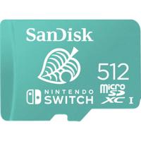 SanDisk Extreme Animal Crossing-Edition microSDXC-kaart 512 GB - thumbnail