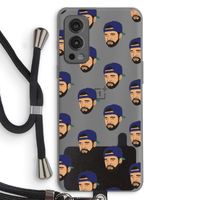 Drake Away: OnePlus Nord 2 5G Transparant Hoesje met koord