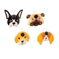 Wandlamp Lumineo Ijzer Wit Bruin Zwart Grijs Zilverkleurig (Warm wit)