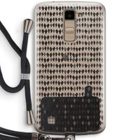 Crazy shapes: LG K10 (2016) Transparant Hoesje met koord
