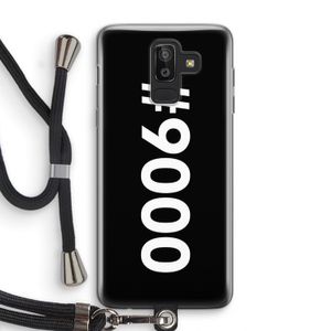 #9000: Samsung Galaxy J8 (2018) Transparant Hoesje met koord