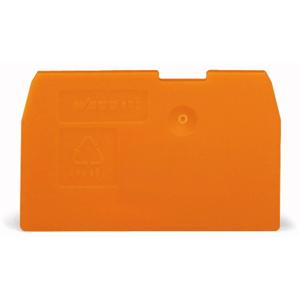 WAGO 870-933 Afsluit- en scheidingsplaat Grijs 100 stuk(s)