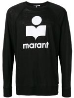 MARANT sweat à logo imprimé - Noir