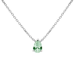 Karma Ketting Julia Ocean Green Zilver