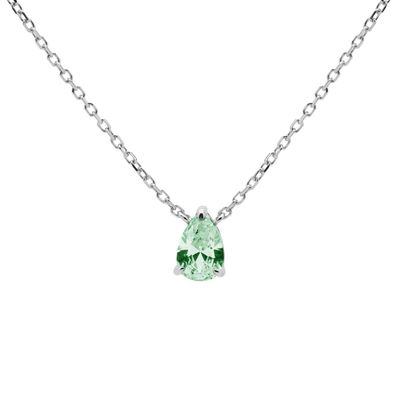 Karma Ketting Julia Ocean Green Zilver