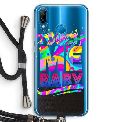 Touch Me: Huawei P20 Lite Transparant Hoesje met koord